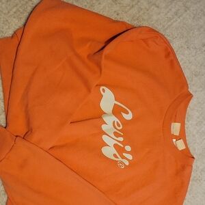 Levi's Orange Sweatshirt